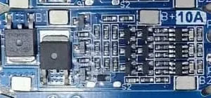 Modulo De Proteccion de 3 celdas Li-ion 18650 Bms 11.1V