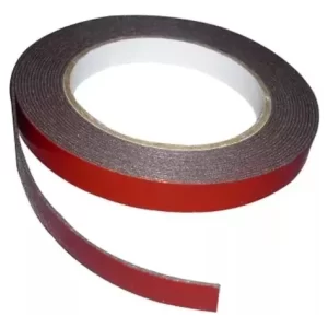 Bifaz Para Led Pantallas Negra Doble Adhesivo 4 Mm X 10 Mts