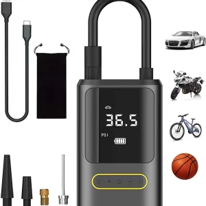 INFLADOR INALAMBRICO DE PELOTAS, NEUMATICO, MOTOCICLETA