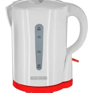 Pava Eléctrica Black+decker Ke21441 Blanca 1.7l Color Blanco
