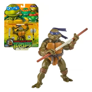 Tortugas Ninja Muñeco Clásico Armas Acce 4 Modelos Original - DONATELLO
